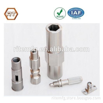 Custom machining precision aluminum cnc lathe parts